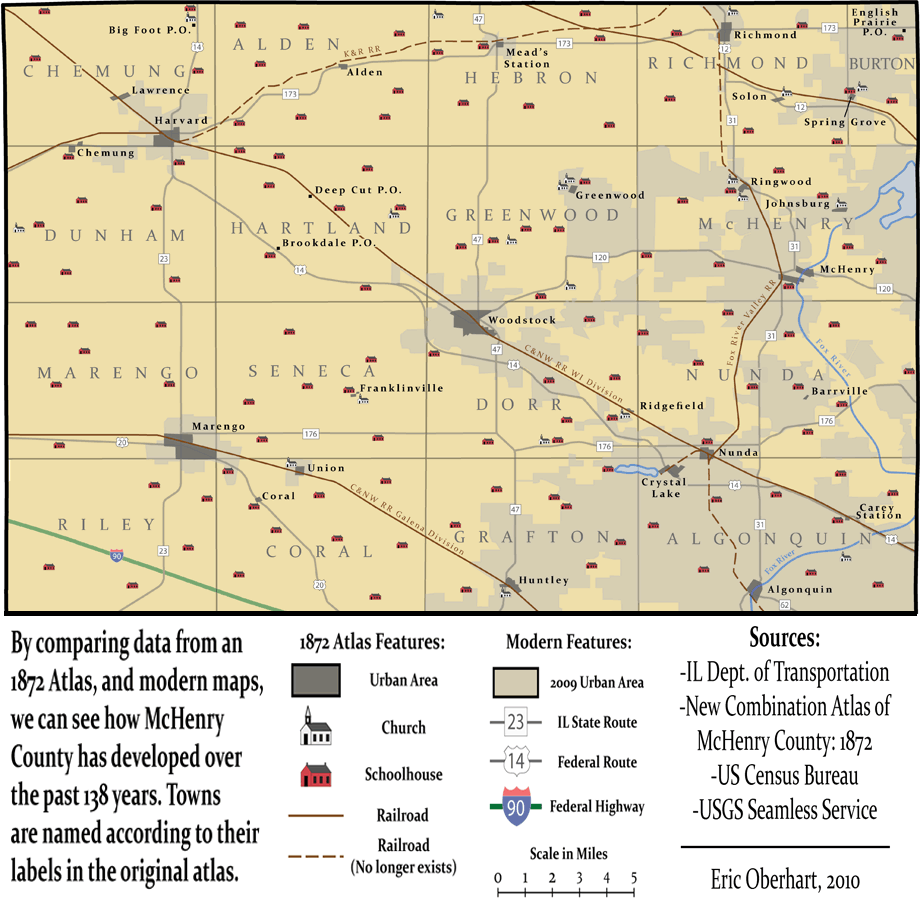 1872 History Map