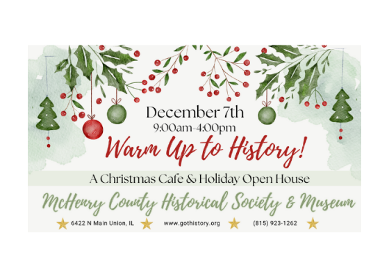 Warm Up to History Holiday Open House 2024