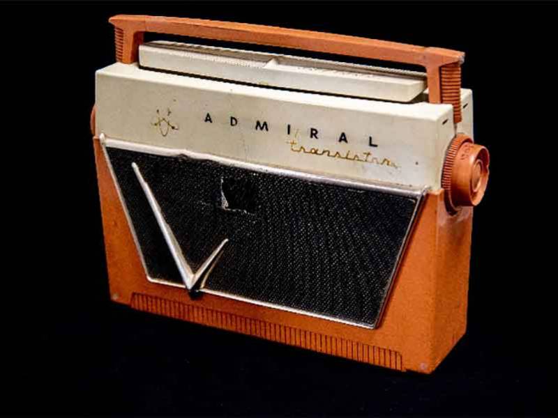 admiral transistor radio